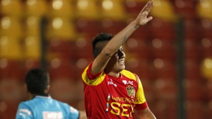 Fabián Saavedra abrió la cuenta ante Palestino tras asistencia de Diego Sánchez