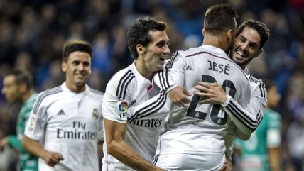 Real Madrid avanzó a octavos de final en la Copa del Rey con goleada sobre Cornellá