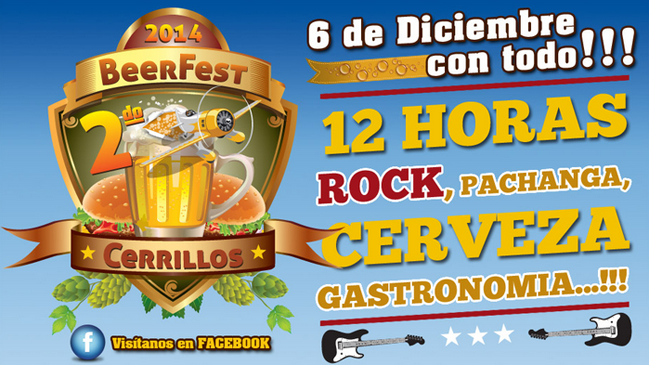 Beerfest de Cerrillos reunirá 12 horas de música