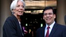 Directora del FMI se reunió con ministro de Hacienda en Chile