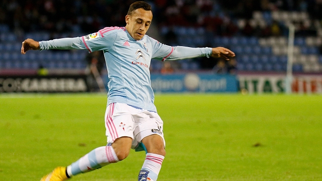 Fabián Orellana fue convocado para el choque entre Celta de Vigo y Real Madrid