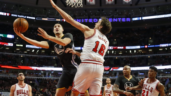 Golden State Warriors sumó su 12° triunfo seguido en la NBA a costa de Chicago Bulls