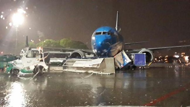  Retrasos en vuelos por temporal en Buenos Aires  