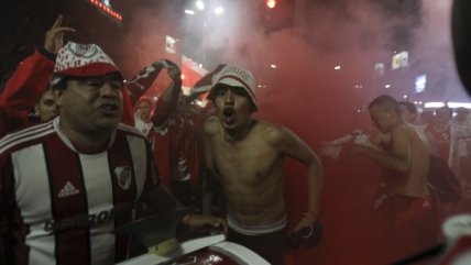 Los festejos de River tras ganar la Copa Sudamericana