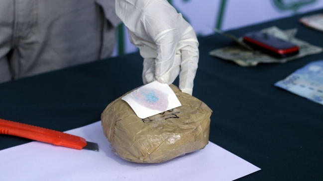 PDI concretó millonario decomiso de cocaína