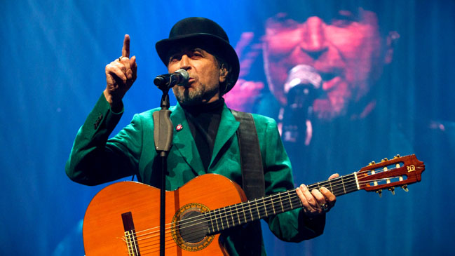 Joaquín Sabina mantendrá gira pese a reciente ataque de pánico escénico