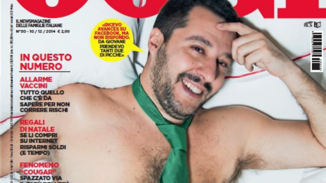 Europarlamentario italiano vende sus fotos semidesnudo en Internet