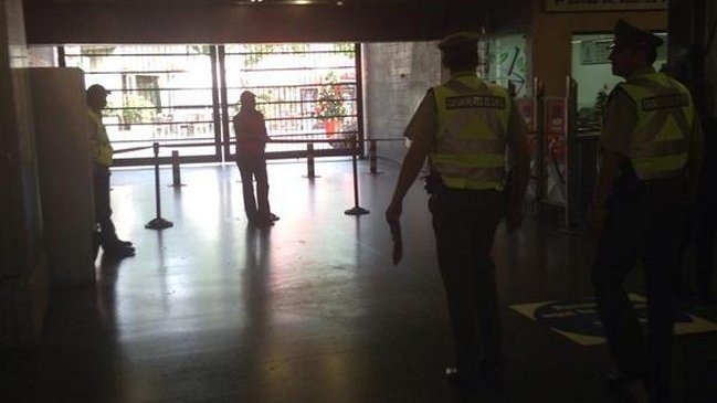 GOPE realiza operativo por artefacto sospechoso en Subcentro de Escuela Militar