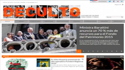 Portaldeculto el nuevo sitio web de noticias culturales