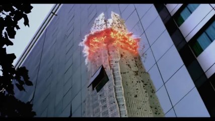 Cortometraje muestra destrucción del Costanera Center con misiles