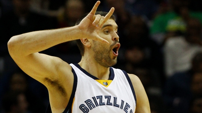 Marc Gasol fue decisivo en victoria de los Grizzlies sobre los Spurs