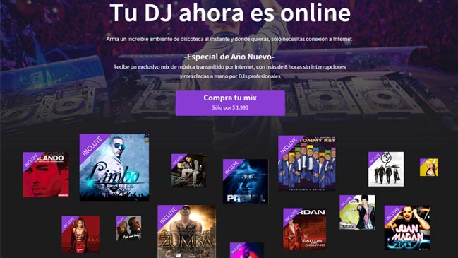 DJs online ofrecen ocho horas de música ininterrumpida para fiestas de fin de año