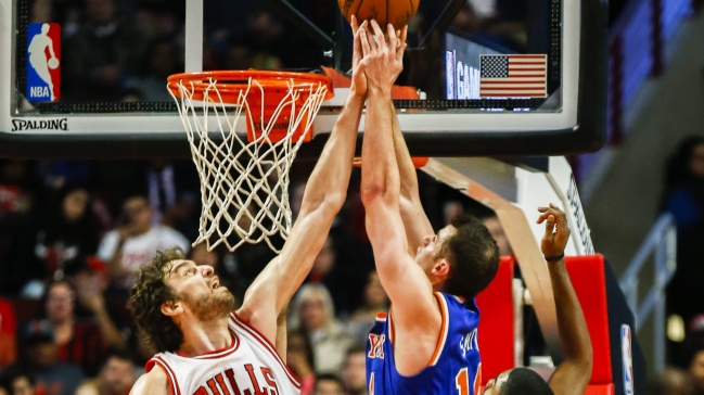 Pau Gasol comandó intenso triunfo de los Bulls ante Nueva York