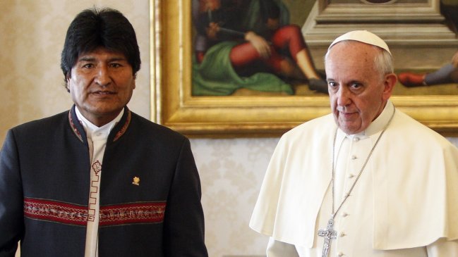 Evo Morales confirmó visita del papa Francisco a Bolivia