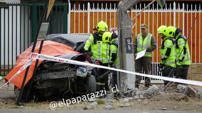 Accidente de tránsito en La Florida dejó un muerto y provocó corte de luz