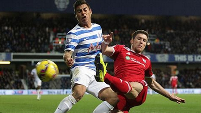 Eduardo Vargas actuó en espectacular remontada de QPR ante West Bromwich