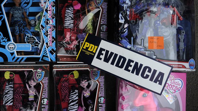 PDI decomisó artículos falsificados avaluados en tres millones de pesos en San Antonio