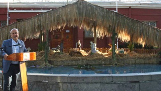 Incendio destruyó tradicional pesebre de la Municipalidad de Quilpué