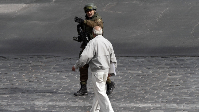 Gope realizó operativo en centro de Santiago por objeto sospechoso