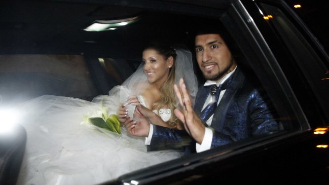 Los ecos del matrimonio de Arturo Vidal con María Teresa Matus