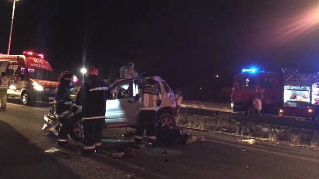 Accidente de tránsito en Ruta 5 Sur dejó tres fallecidos