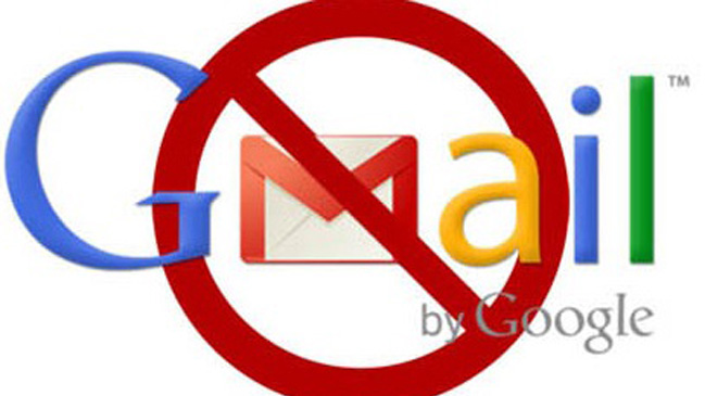 Denuncian bloqueo de Gmail en China