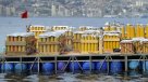 Elementos pirotécnicos cayeron al mar en Reñaca