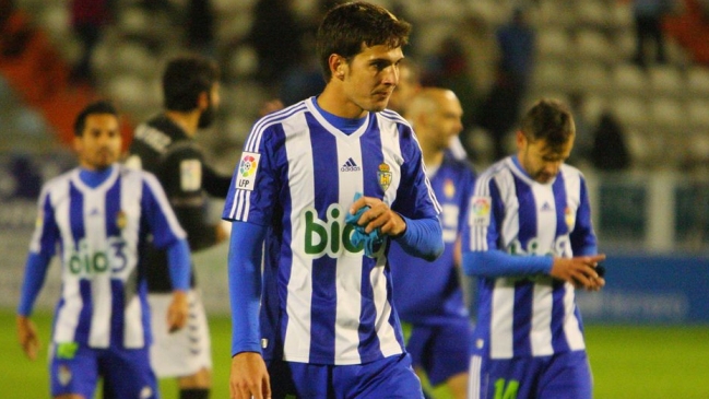 Lucas Domínguez fue titular en igualdad de Ponferradina
