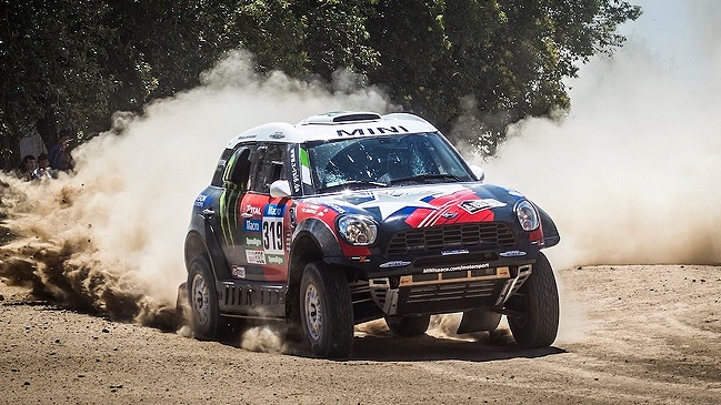 Garafulic cumplió correcta actuación en la tercera etapa del Dakar y trepó en la tabla general