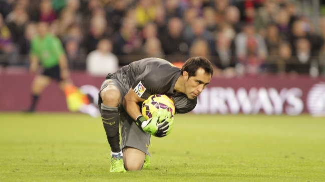 Claudio Bravo, el quinto mejor arquero de 2014