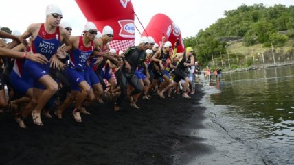   Incesante acción se vive en Pucón con el Ironman 70.3 