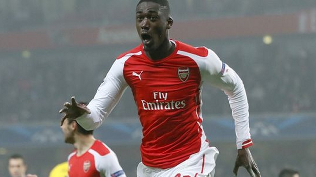 Arsenal confirmó el préstamo de Yaya Sanogo a Crystal Palace