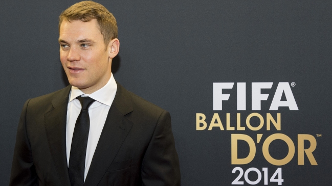 Manuel Neuer: Estoy contento de haber estado en la gala, fue una buena noche