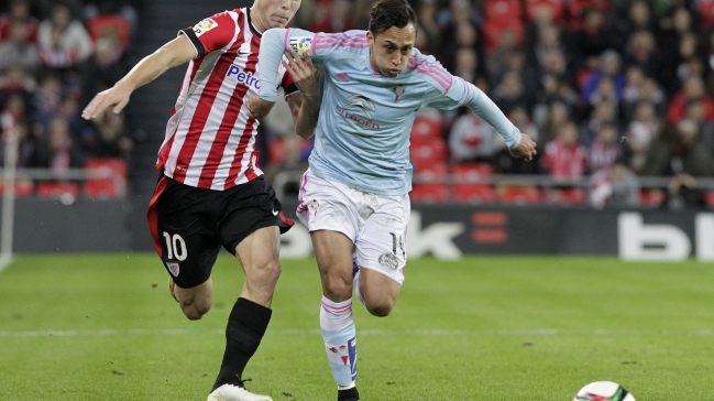 Gol de Fabián Orellana fue insuficiente en eliminación de Celta