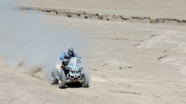 Palma se alza como el mejor chileno en quads tras retiro de Gallegos