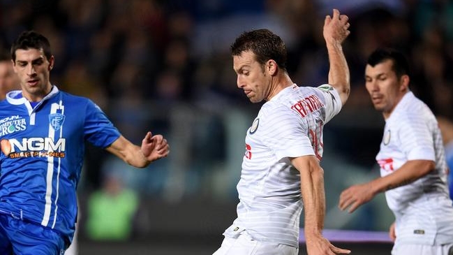 Gary Medel e Inter de Milán se enredaron con Empoli en una nueva fecha de la liga italiana