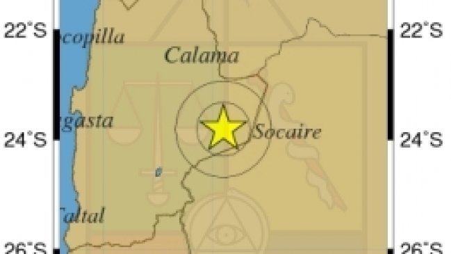 Sismo de mediana intensidad se registró esta mañana en Región de Antofagasta
