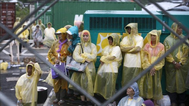 Filipinas: Joven falleció tras caída de andamio en misa del papa Francisco