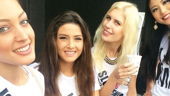 Polémica en Miss Universo por retrato entre candidatas de Israel y Líbano