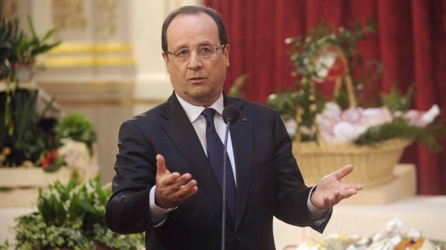 Popularidad de Hollande llega hasta 40 por ciento tras ataques