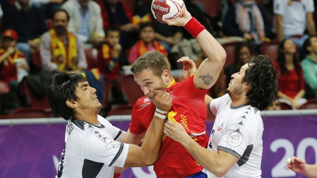 Chile cayó ante los campeones vigentes en el Mundial de balonmano