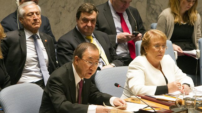 Bachelet aboga en la ONU por un 