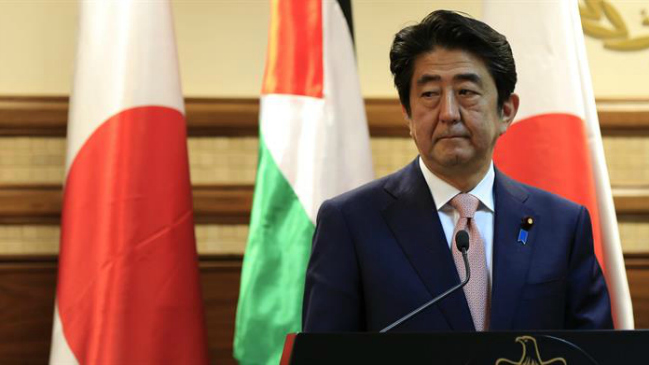 Primer ministro japonés exigió 