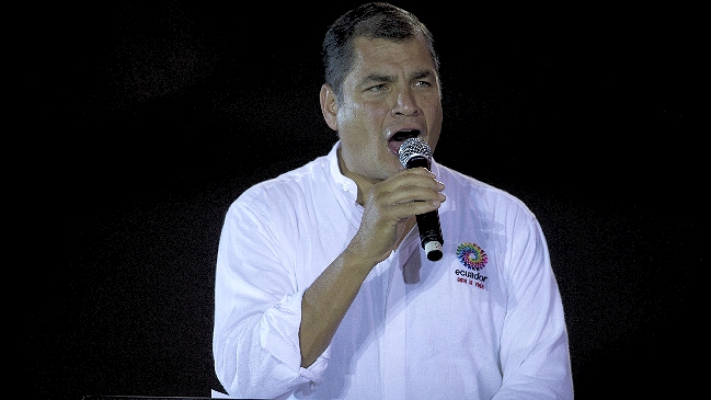 Correa comparó situación en Venezuela con lo ocurrido en Chile antes del golpe