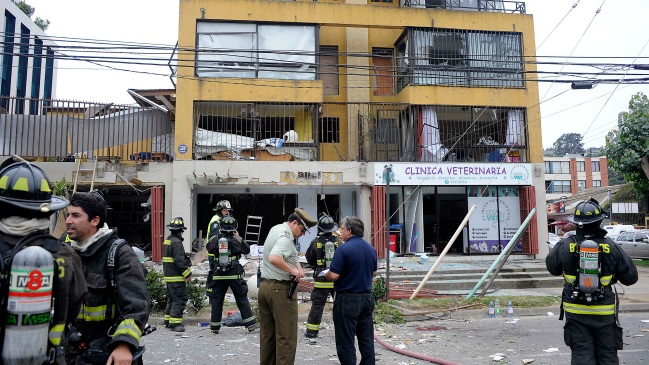 Aún no se determina responsabilidad por explosión en Reñaca