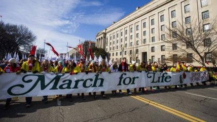   La marcha anual antiaborto en Estados Unidos 