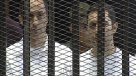 Hijos de Mubarak salieron de prisión en Egipto