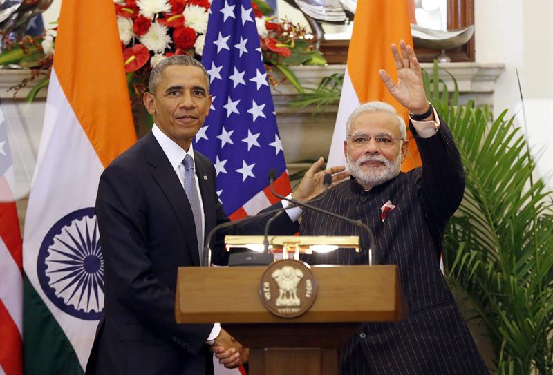 Sonrisas y buen humor caracterizan visita oficial de Barack Obama a India