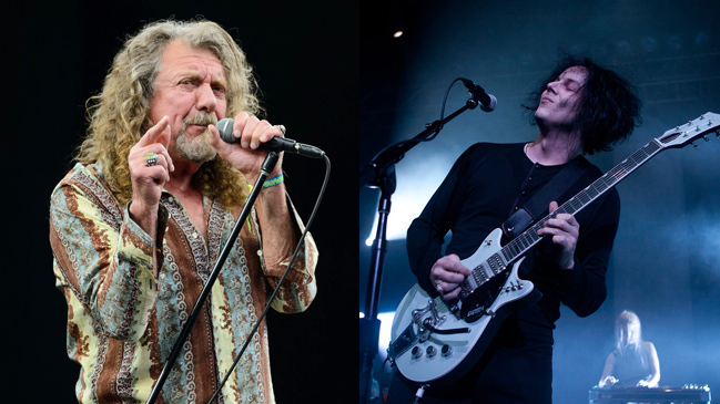 Productora confirmó sideshow de Jack White y Robert Plant