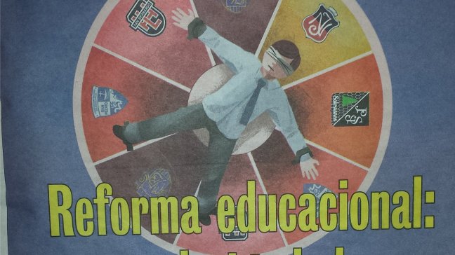 Portada de LUN sobre reforma educacional causó polémica en sus lectores